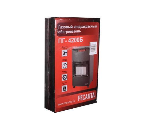 Газовый инфракрасный обогреватель Ресанта ПГ-4200Б 67/5/13