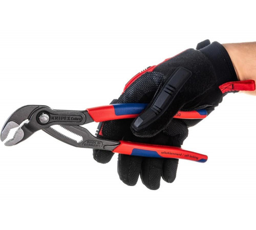 Переставные клещи Knipex Cobra, 50 мм (2"), 250 мм, серые, 2К ручки, KN-8702250SB Переставные клещи Knipex Cobra, 50 мм (2"), 250 мм, серые, 2К ручки, KN-8702250SB