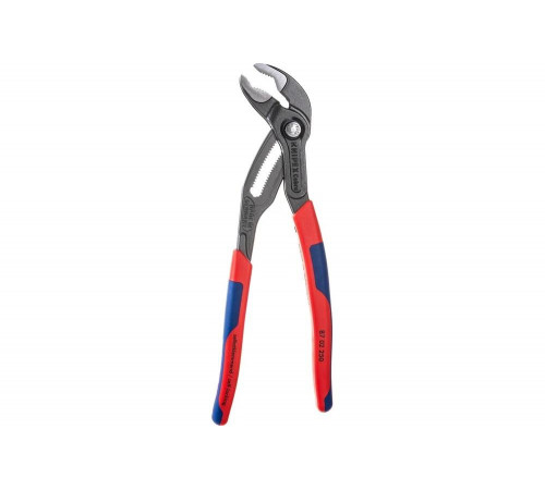 Переставные клещи Knipex Cobra, 50 мм (2"), 250 мм, серые, 2К ручки, KN-8702250SB Переставные клещи Knipex Cobra, 50 мм (2"), 250 мм, серые, 2К ручки, KN-8702250SB