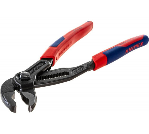 Переставные клещи Knipex Cobra, 50 мм (2"), 250 мм, серые, 2К ручки, KN-8702250SB Переставные клещи Knipex Cobra, 50 мм (2"), 250 мм, серые, 2К ручки, KN-8702250SB