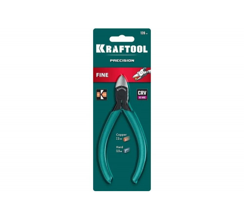 Прецизионные бокорезы KRAFTOOL Precision чистый рез, 128 мм 220017-6-12