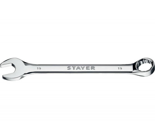 STAYER 19 мм, комбинированный гаечный ключ 27081-19_z01