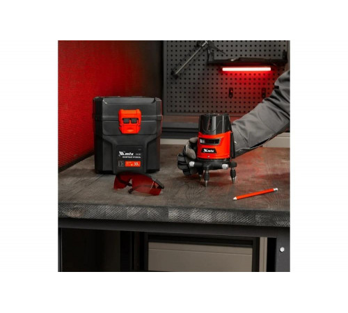 Лазерный уровень MTX crl-30r, 30 м, красный луч, батарейки, резьба 5/8" 35034 Лазерный уровень MTX crl-30r, 30 м, красный луч, батарейки, резьба 5/8" 35034