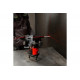 Лазерный уровень MTX crl-30r, 30 м, красный луч, батарейки, резьба 5/8" 35034
