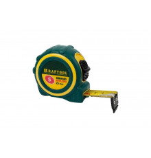 Рулетка KRAFTOOL EXPERT 5 м, 25 мм, двухкомпонентный корпус, нейлоновое покрытие 3412-05_z01