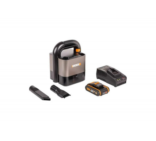 Мощный и переносной пылесос WORX WX030 с аккумулятором