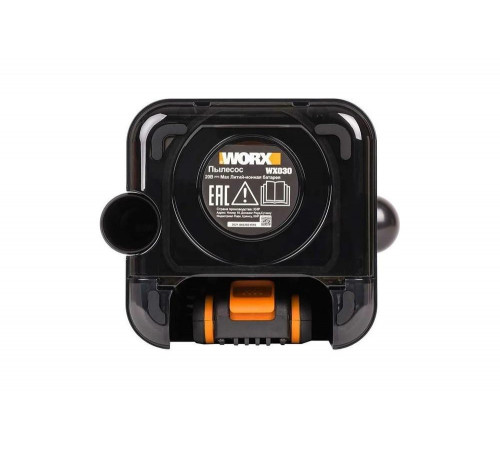 Мощный и переносной пылесос WORX WX030 с аккумулятором