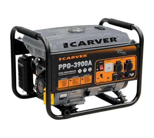 Бензиновый генератор CARVER PPG- 3900А Бензиновый генератор CARVER PPG- 3900А