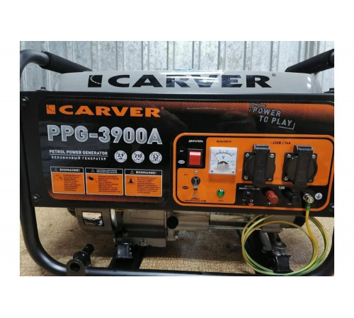 Бензиновый генератор CARVER PPG- 3900А Бензиновый генератор CARVER PPG- 3900А