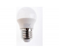 Лампа IEK LED, G45, шар, 7вт, 230В, 4000К, E27 LLE-G45-7-230-40-E27