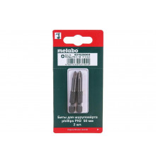Биты Ph2 (50 мм, 2 шт.) Metabo 631529000