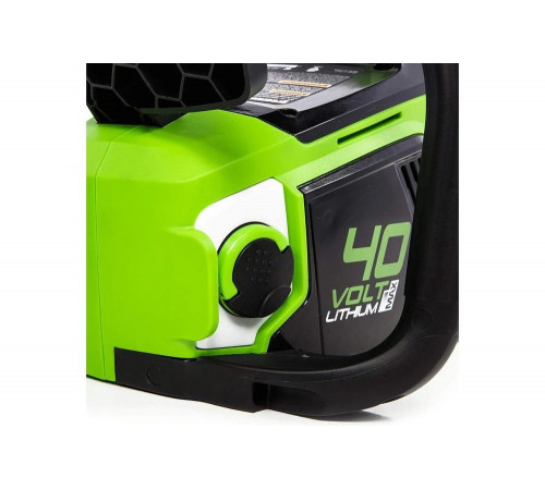 Аккумуляторная бесщеточная цепная пила Greenworks GD40CS15K4 40V с АКБ 4 А*ч и ЗУ 2005707UB