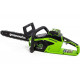 Аккумуляторная бесщеточная цепная пила Greenworks GD40CS15K4 40V с АКБ 4 А*ч и ЗУ 2005707UB