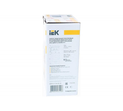 IEK ЩРВ-П-4 Бокс IEK ЩРВ-П-4 Бокс