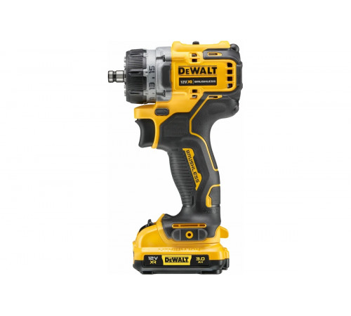 Дрель-шуруповерт Dewalt 12 В XR с набором из 4-х насадок DCD703L2T-QW
