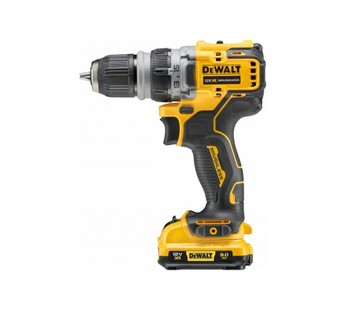 Дрель-шуруповерт Dewalt 12 В XR с набором из 4-х насадок DCD703L2T-QW