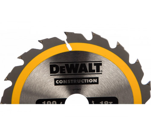 Пильный диск CONSTRUCT (190х30 мм; 18 ATB) DEWALT DT1943