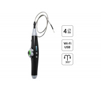 Управляемый видеоэндоскоп iCarTool WIFI/USB, 1Мп, 1168х720, 1м, 4мм зонд, поворот камеры 360° IC-V1042W