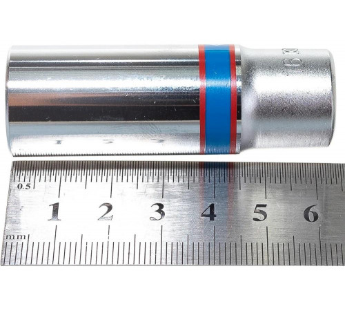 Головка торцевая глубокая двенадцатигранная 3/8", 16 мм KING TONY 323016M Головка торцевая глубокая двенадцатигранная 3/8", 16 мм KING TONY 323016M