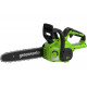Цепная пила аккумуляторная GreenWorks 24V, 25см, c 1хАКБ 2Ач c USBи ЗУ 2007707USB2