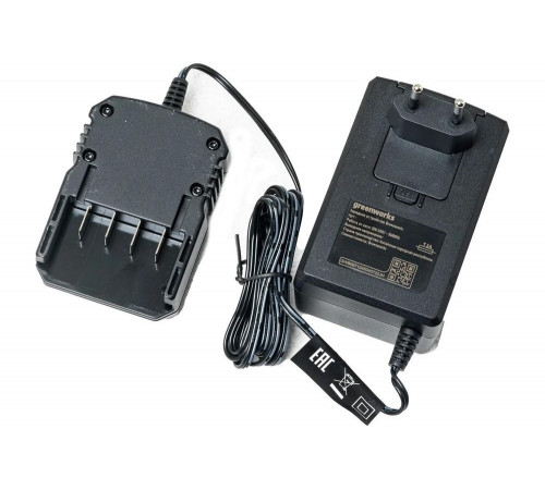 Цепная пила аккумуляторная GreenWorks 24V, 25см, c 1хАКБ 2Ач c USBи ЗУ 2007707USB2 Цепная пила аккумуляторная GreenWorks 24V, 25см, c 1хАКБ 2Ач c USBи ЗУ 2007707USB2