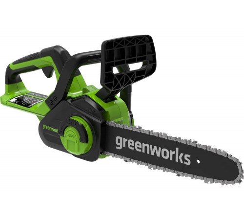 Цепная пила аккумуляторная GreenWorks 24V, 25см, c 1хАКБ 2Ач c USBи ЗУ 2007707USB2 Цепная пила аккумуляторная GreenWorks 24V, 25см, c 1хАКБ 2Ач c USBи ЗУ 2007707USB2