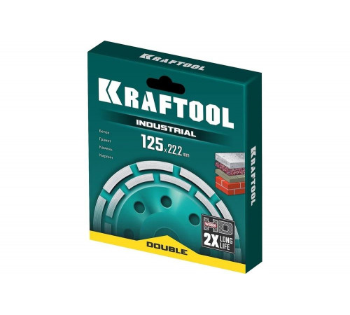Купить двухрядную алмазную чашку KRAFTOOL Double онлайн Купить двухрядную алмазную чашку KRAFTOOL Double онлайн