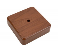 Распаечная коробка IEK КМ для о/п 75x75x20мм дуб UKO10-075-075-020-K24-E