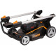 Аккумуляторная газонокосилка WORX 46 см, бесщеточная, 40В, 4Ач х2, ЗУ 2А х2, коробка WG748E