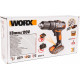 Аккумуляторная ударная дрель-шуруповерт WORX WX371.3