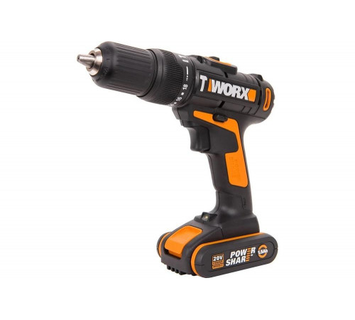 Аккумуляторная ударная дрель-шуруповерт WORX WX371.3 Аккумуляторная ударная дрель-шуруповерт WORX WX371.3