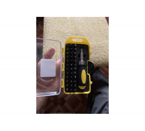 STAYER 38 шт., отвертка реверсивная с битами MAXFIX 2557-H38