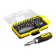 STAYER 38 шт., отвертка реверсивная с битами MAXFIX 2557-H38