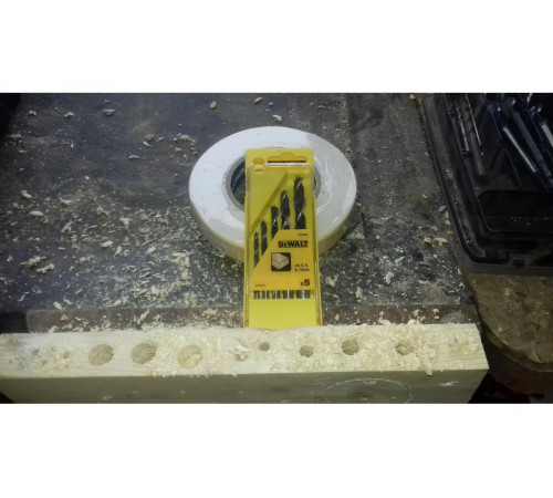 Набор сверл по дереву 5 шт. (D 4; 5; 6; 8; 10 мм) DEWALT 4535