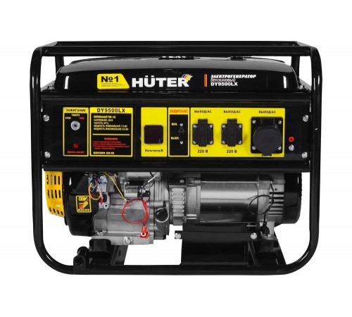 Портативный бензогенератор HUTER DY9500LX Портативный бензогенератор HUTER DY9500LX