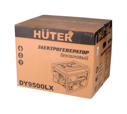 Портативный бензогенератор HUTER DY9500LX Портативный бензогенератор HUTER DY9500LX