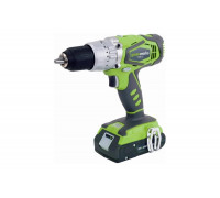 Аккумуляторная ударная дрель-шуруповерт Greenworks G24CD