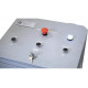 Ножничный короткий заглубляемый подъемник KraftWell г/п 3200 кг., цвет серый, воздух 6-8 бар, клиренс 330 мм KRW3.2U/220
