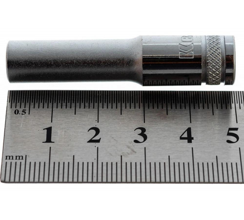 KRAFTOOL 1/4", 6 мм, Cr-V сталь, хромированная, торцовая головка 27817-06_z01