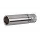 KRAFTOOL 1/4", 6 мм, Cr-V сталь, хромированная, торцовая головка 27817-06_z01