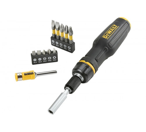 Отвертка со сменными вставками DEWALT 10 шт DWHT0-66567