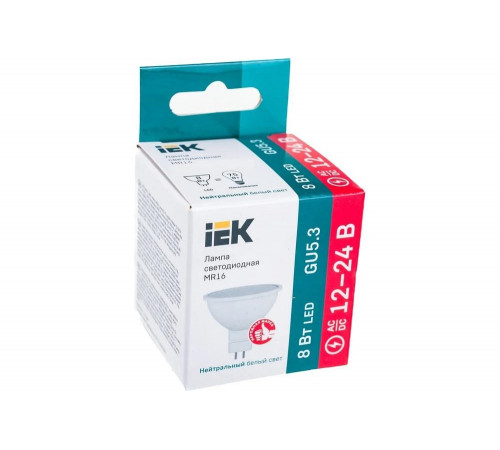 IEK LLE-MR16-08-12-24-40-GU5: инновационная светодиодная лампа для эффективного освещения IEK LLE-MR16-08-12-24-40-GU5: инновационная светодиодная лампа для эффективного освещения
