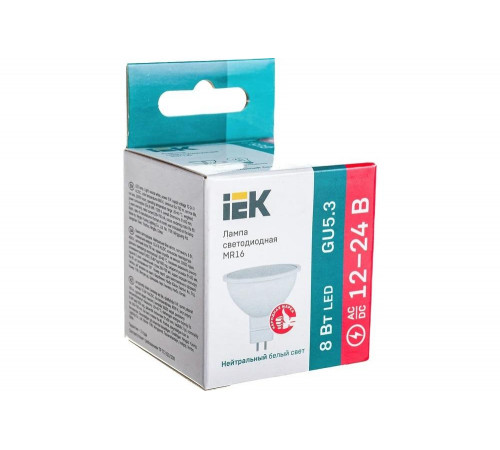 IEK LLE-MR16-08-12-24-40-GU5: инновационная светодиодная лампа для эффективного освещения IEK LLE-MR16-08-12-24-40-GU5: инновационная светодиодная лампа для эффективного освещения