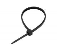 Хомуты СИБРТЕХ 100x2,5 мм пластмассовые черные, 100 шт 45540