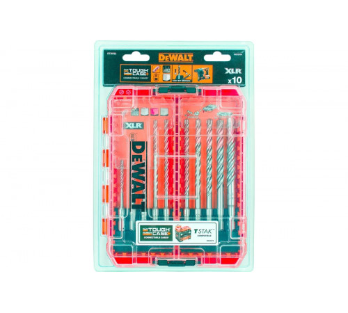 Набор буров XLR (10 шт; 5-12 мм; SDS-plus) DEWALT DT70752-QZ