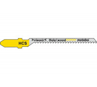 Пилки по дереву T119BO (51х2 мм, HCS, 25 шт.) Metabo 623605000