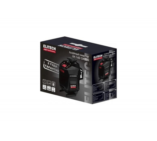 Лазерный нивелир Elitech hd ln 16d green 204737 Лазерный нивелир Elitech hd ln 16d green 204737
