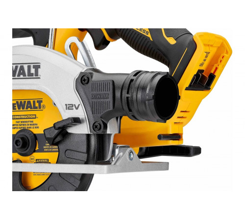 Аккумуляторная дисковая пила Dewalt DCS512NT, 12 В, 140 мм, 3600 об/мин, без АКБ и ЗУ, в кейсе TSTAK DCS512NT-XJ