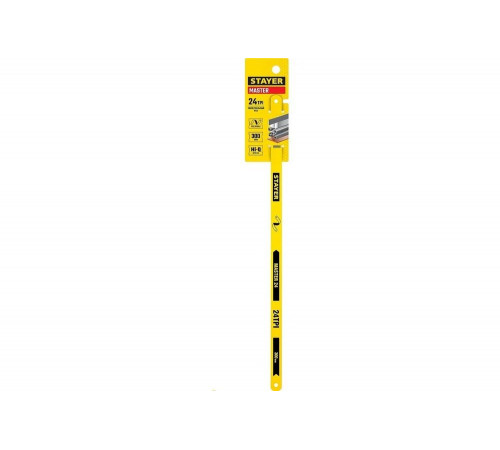 STAYER 24 TPI, 300 мм, 1 шт., полотно для ножовки по металлу Master-24 1589-24-1 Master STAYER 24 TPI, 300 мм, 1 шт., полотно для ножовки по металлу Master-24 1589-24-1 Master