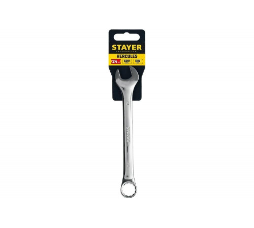 STAYER 24 мм, комбинированный гаечный ключ 27081-24_z01
